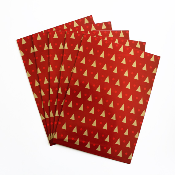 Pack Papel de Regalo Trángulos