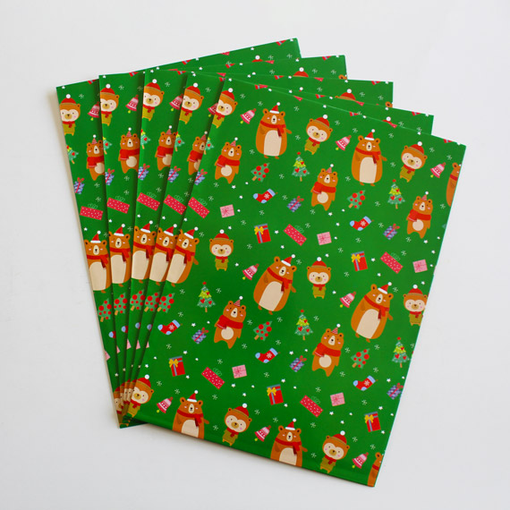 Pack de Papel de Regalo Ositos