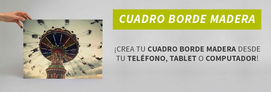 Decoración Hogar » Cuadro Borde Madera