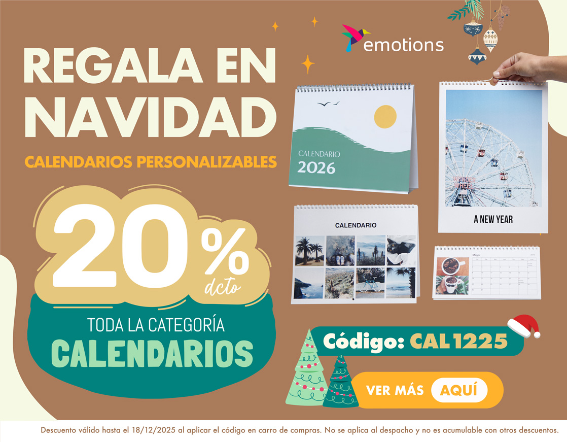 20% dcto Calendarios Personalizables 20% dcto Calendarios Personalizables