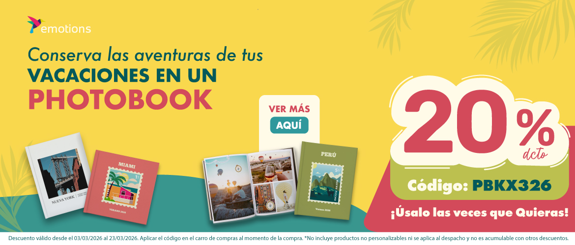 20% dcto Photobooks 20% dcto Photobooks