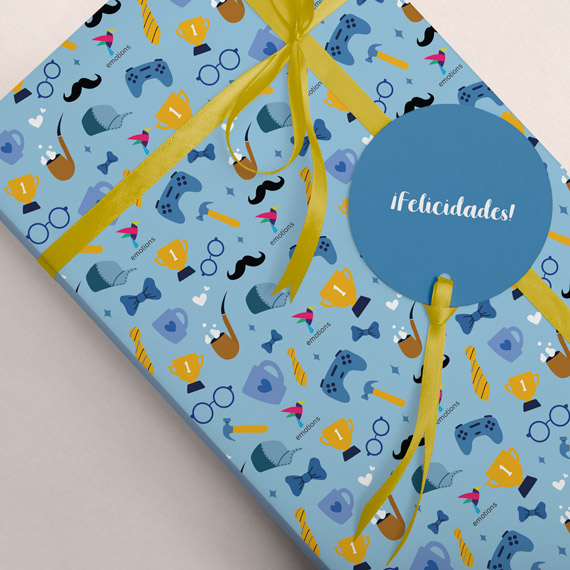 Papel de regalo Papá