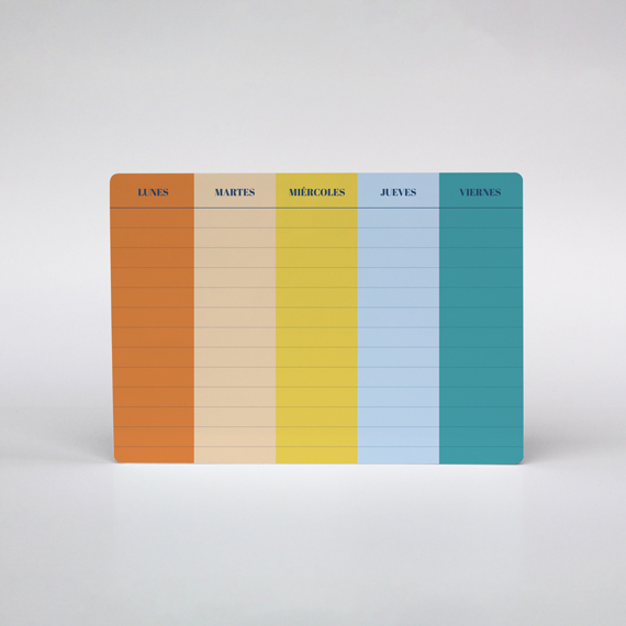 Planner Metálico