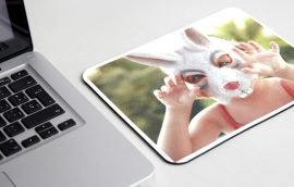 Mouse pad Personalizable Rectangular 17×21 cms.