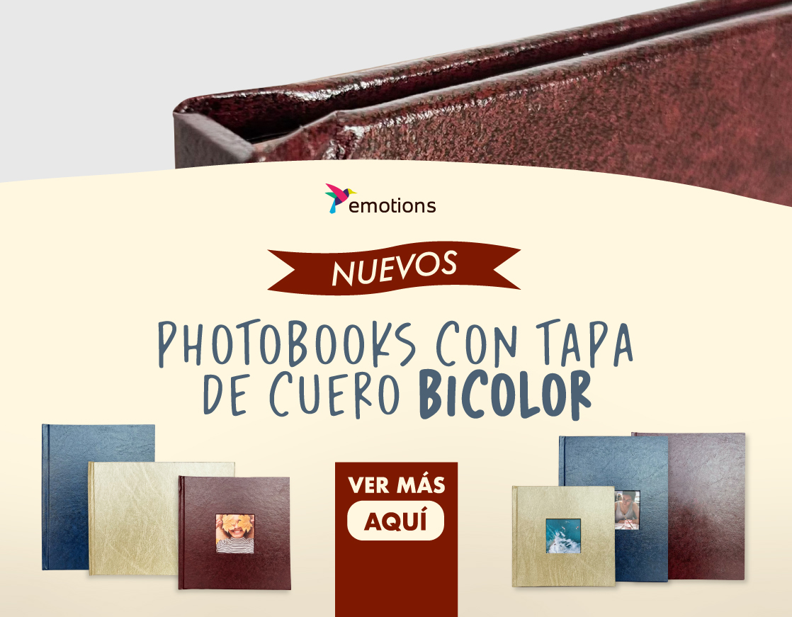 Photobooks Cuero Bicolor