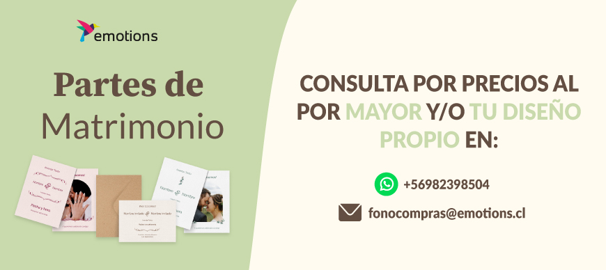 Matrimonio&raquo; Partes de Matrimonio