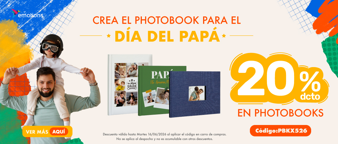 20% dcto Photobooks