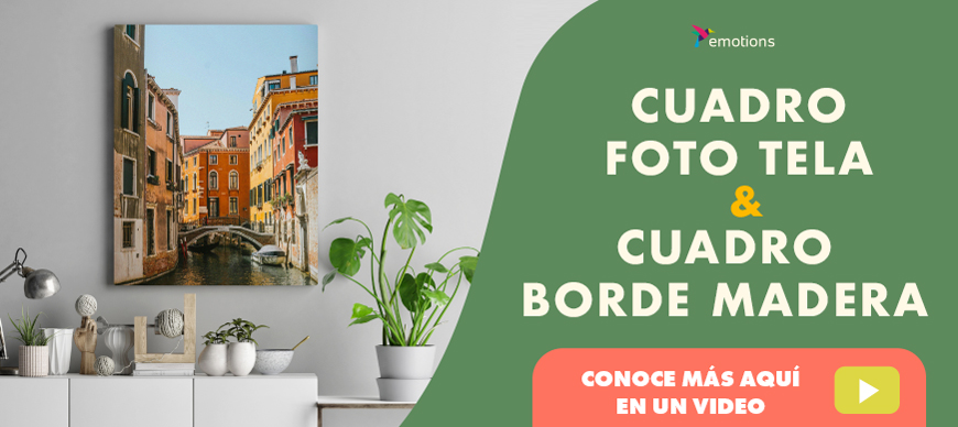 Decoración Hogar&raquo; Cuadro Borde Madera y Foto Tela