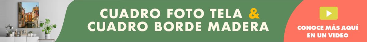 Decoración Hogar &raquo; Cuadro Borde Madera y Foto Tela