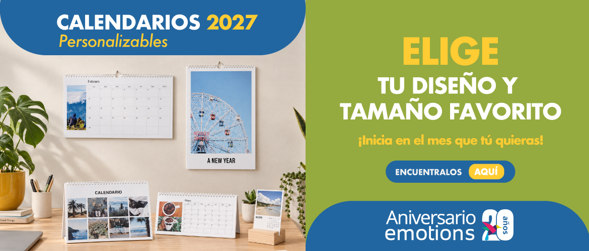 Calendarios Personalizables 2027
